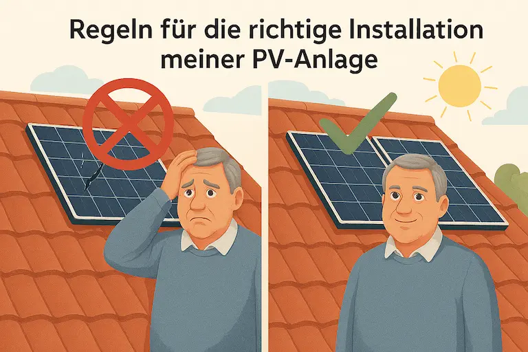 PV-Anlage Installation prüfen